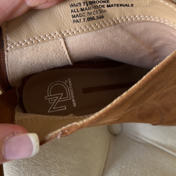 Women’s Suede Booties - Picture 2 of 3